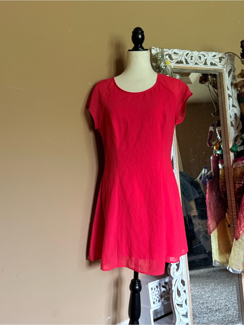 NWT H&M red Mini Dress size 12